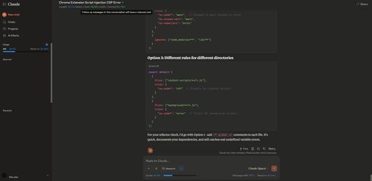 A screenshot showing the extension's UI, integrated with the website.