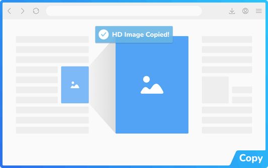 Copy HD images to system clipboard via a hotkey or context menu item