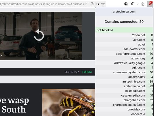 Without content blocker