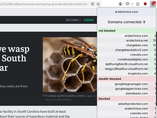 With a content blocker