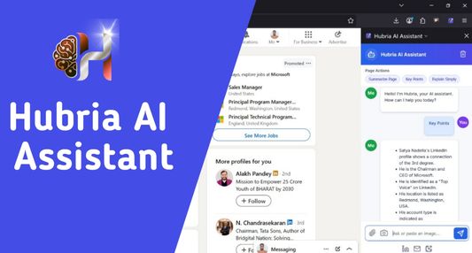 Streamline your research with Hubria AI Assistant. Get key insights and summaries instantly, directly within your workflow.