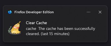Smart notifications: See exactly which data was cleared and in what time period. Detailed feedback that can be customized or disabled in preferences according to your needs.