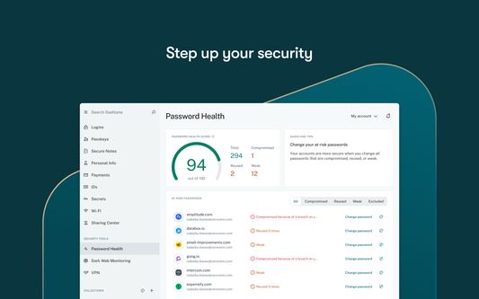 Step up your security