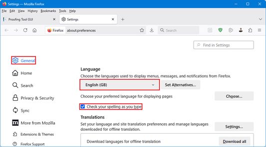 Enabling the dictionary on Firefox 1/2 (2025-09-26)