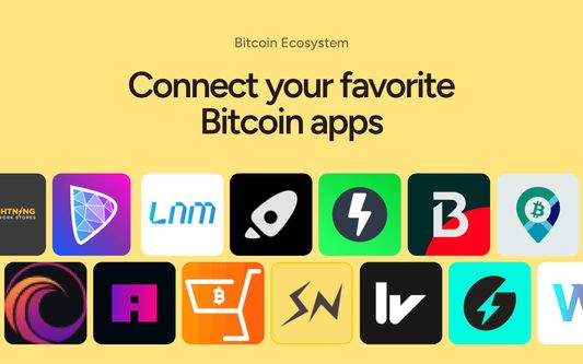 Connect your favorite Bitcoin apps