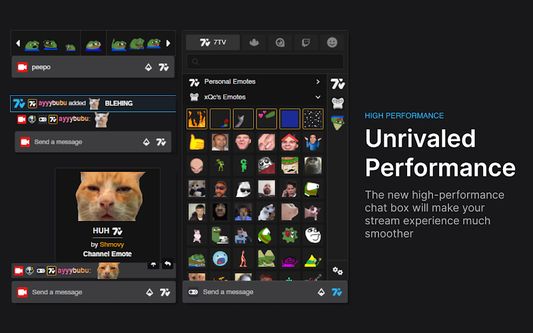 7TV Extension - Unrivaled Performance Screenshot