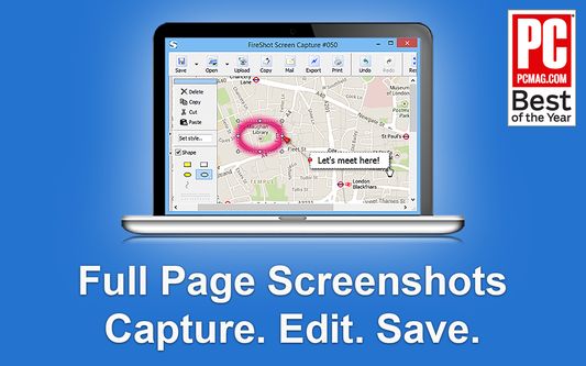 Full web page screenshots at your fingertip. With advanced editor and smart annotations.